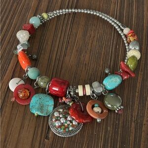 Treska Multi-color Beaded Necklace